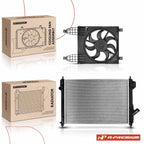 Radiator and Cooling Fan Assembly for Chevy Aveo5, Aveo (2009–2011)