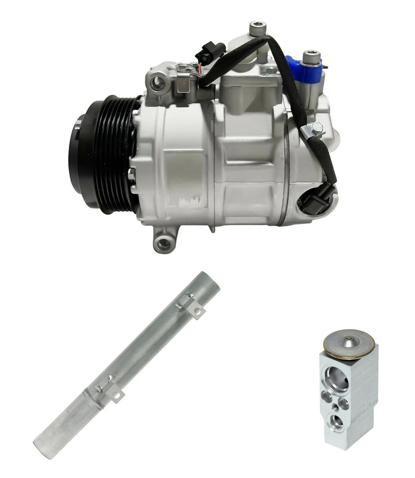 AC Compressor Kit Replacement for Mercedes GL550 5.5L (2007–2012)