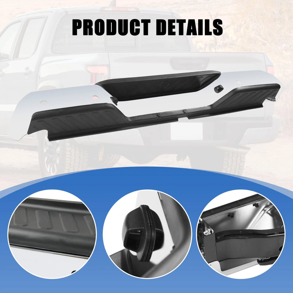 Chrome Rear Bumper Assembly for Nissan Frontier (2005-2021)