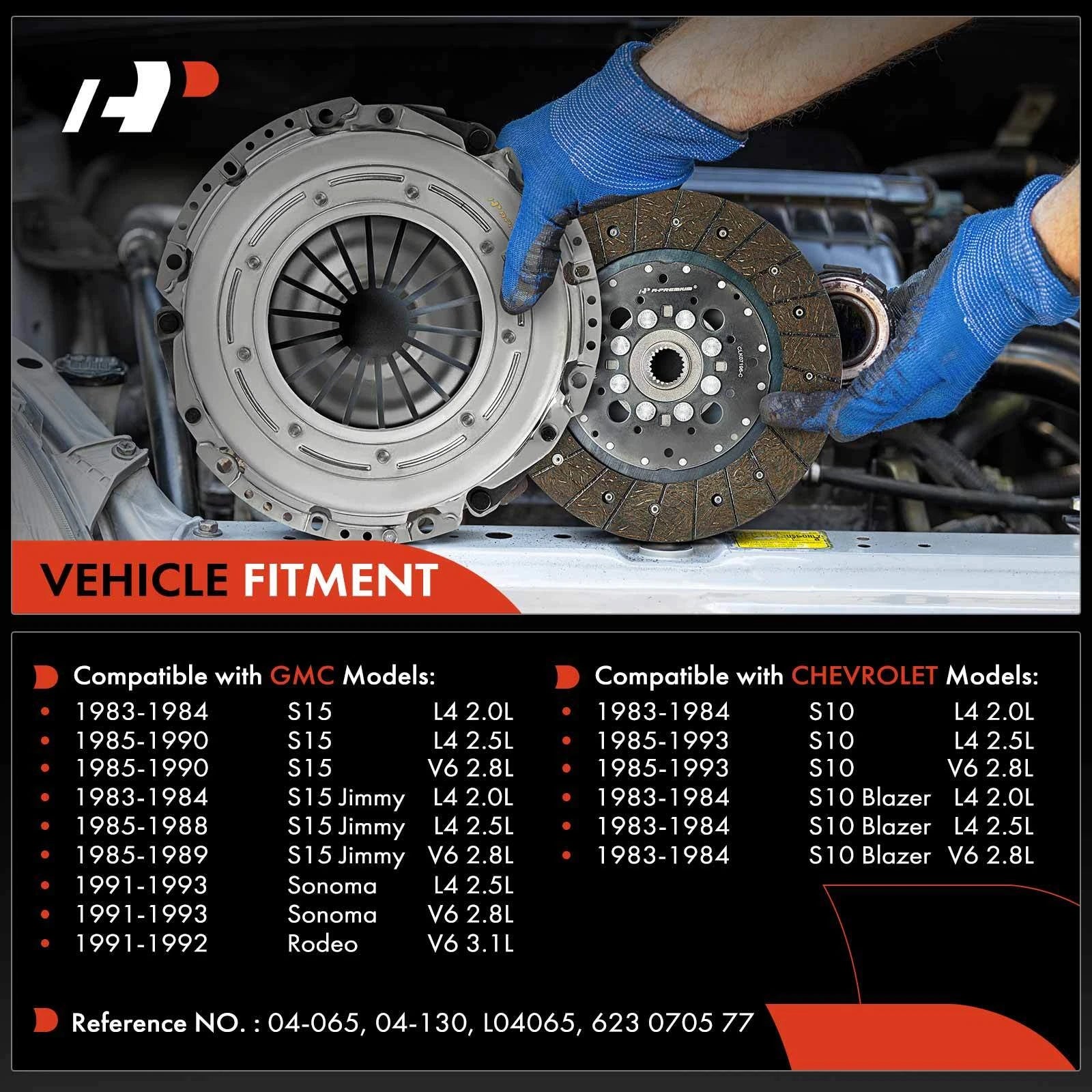 Clutch Kit for Chevrolet S10 Blazer (1983â1989)