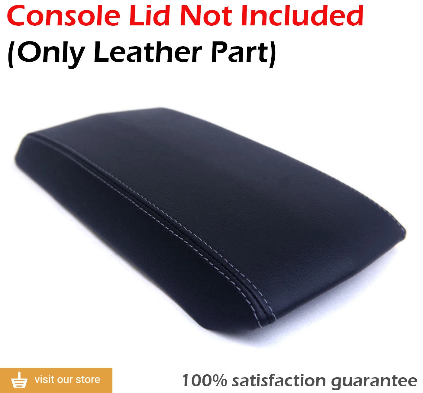 Leather Synthetic Console Armrest Cover for Cadillac CTS (2008–2014)
