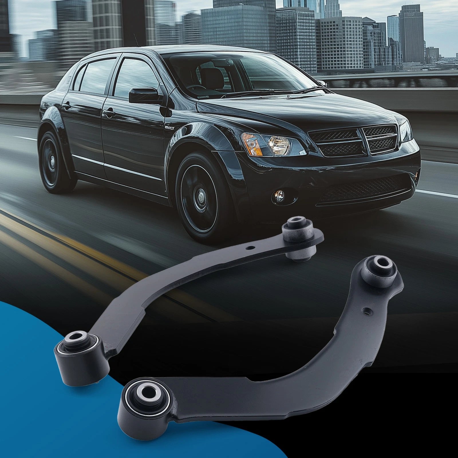 2PC Rear Upper Control Arms for Dodge Caliber (2007–2012)