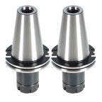 Set of 2 CAT50 ER32 Collet Chucks for CNC Milling (100mm)