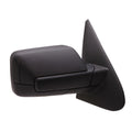 Replacement Black Textured Passenger Side Door Mirror w/Puddle Lamp