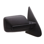Replacement Black Textured Passenger Side Door Mirror w/Puddle Lamp