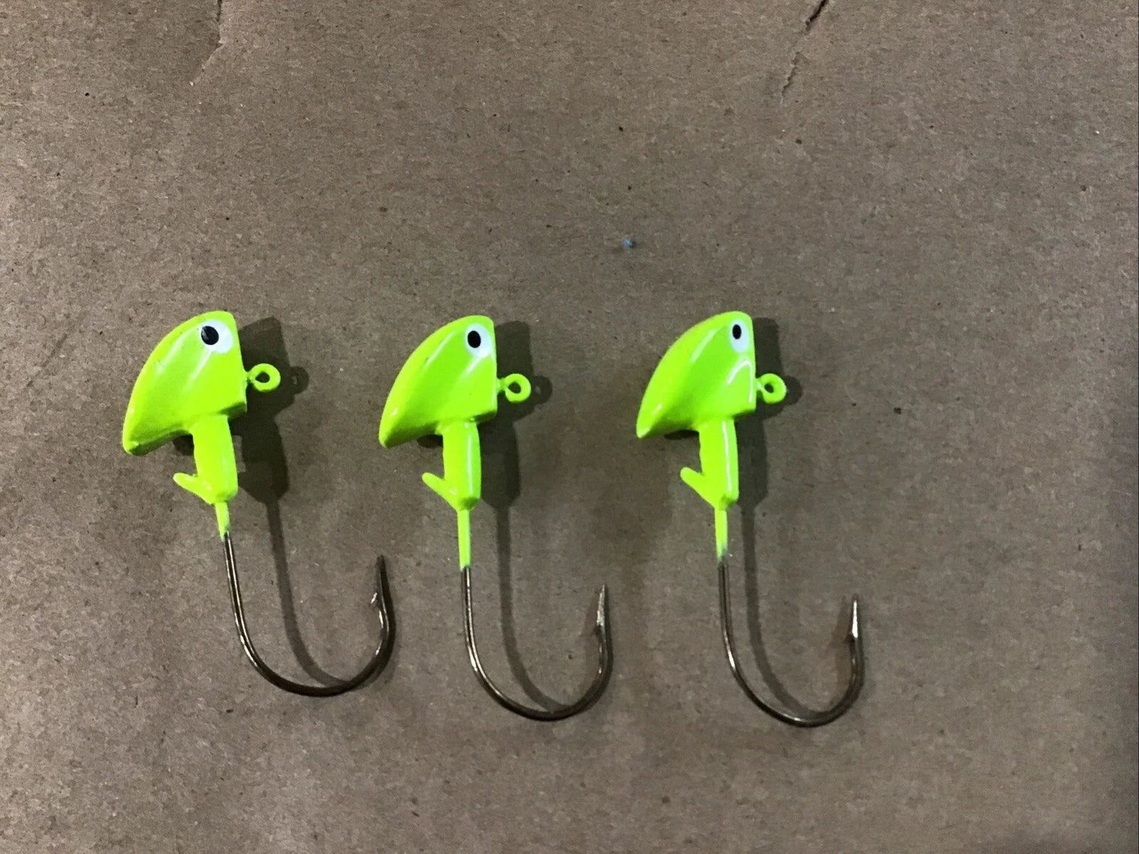 Eagle Claw Walleye Jig 3/8Oz 3Pk ECJH38-FCHT