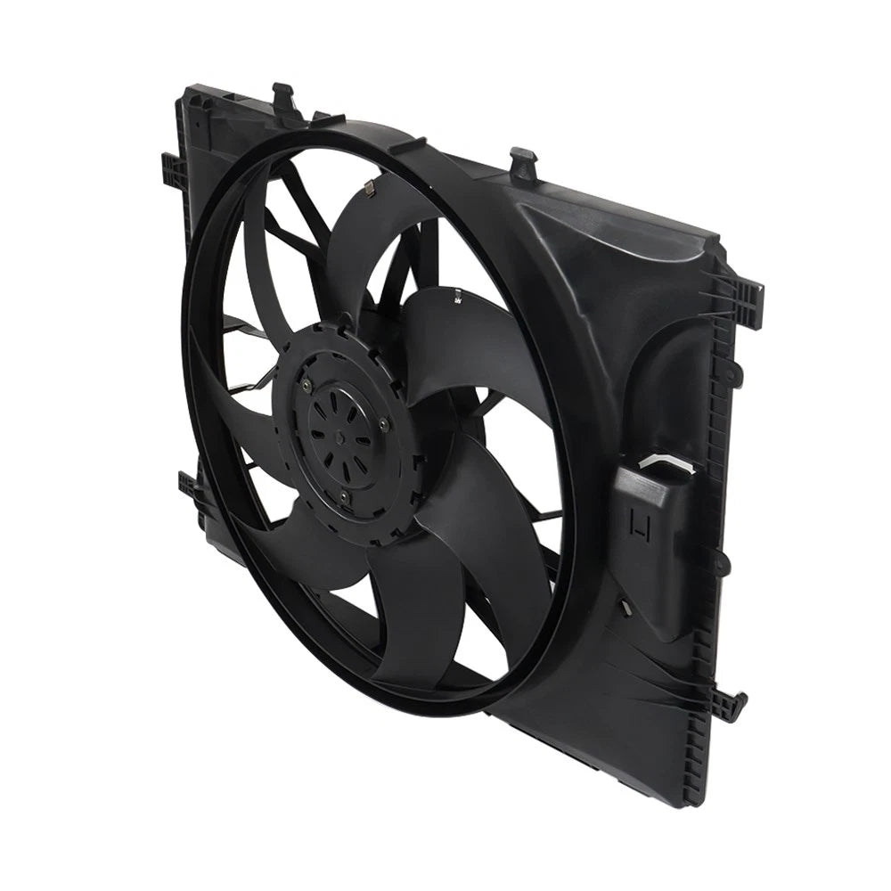 Radiator Cooling Fan Assembly for Mercedes W204 C250 C350 W212 E350 GLK350 (2008–2017)