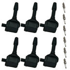 6X Ignition Coil & Iridium Spark Plug for Ford F150 (2018–2021)