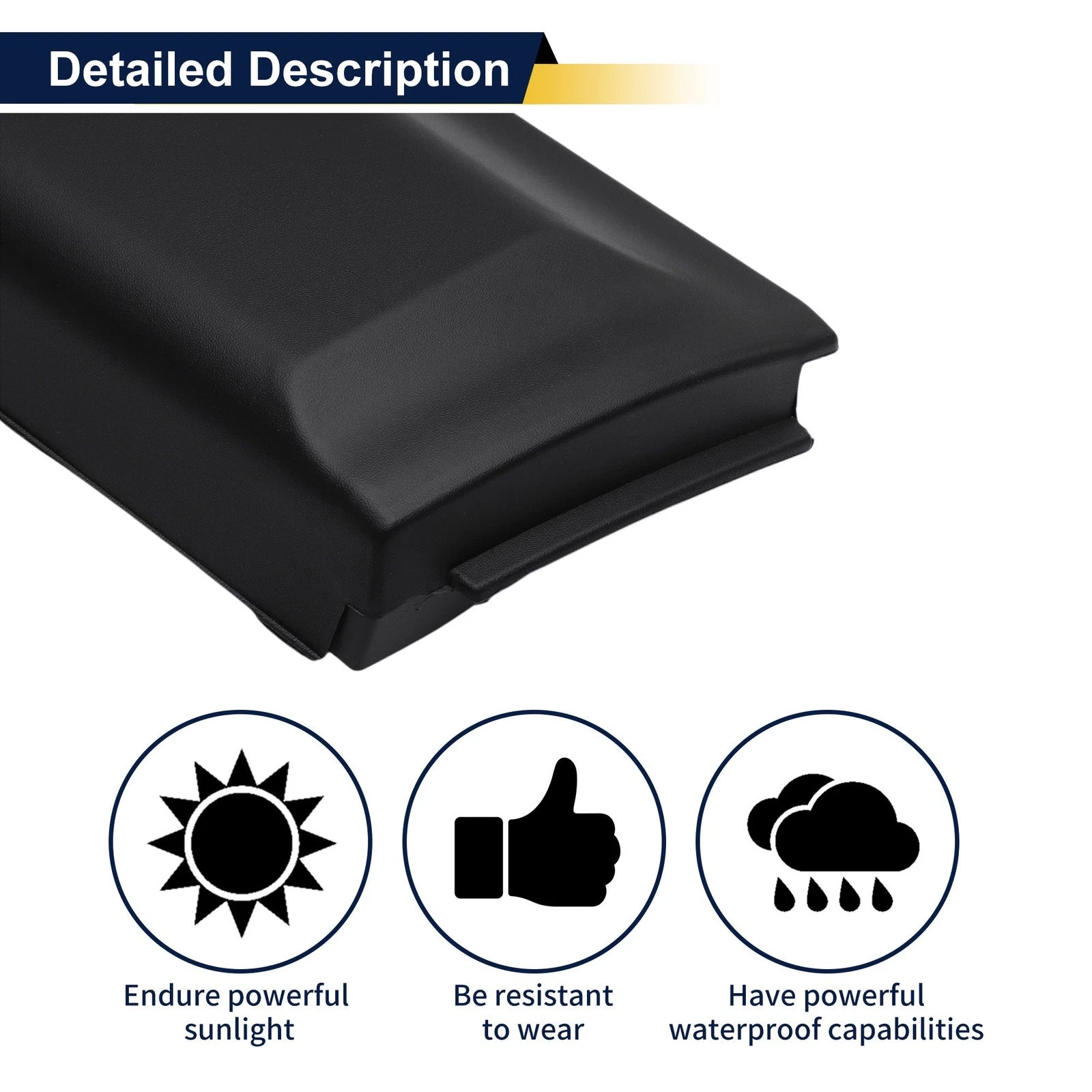 Door Side Lower Trim Front Right No. 80870DF30A for Nissan Qashqai (2007–2013)