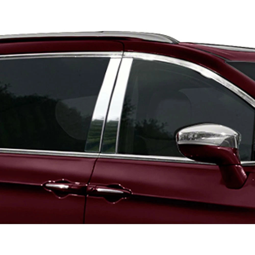 4pc. Luxury FX Stainless Steel Pillar Post Trim for 2017-2023 Chrysler Pacifica