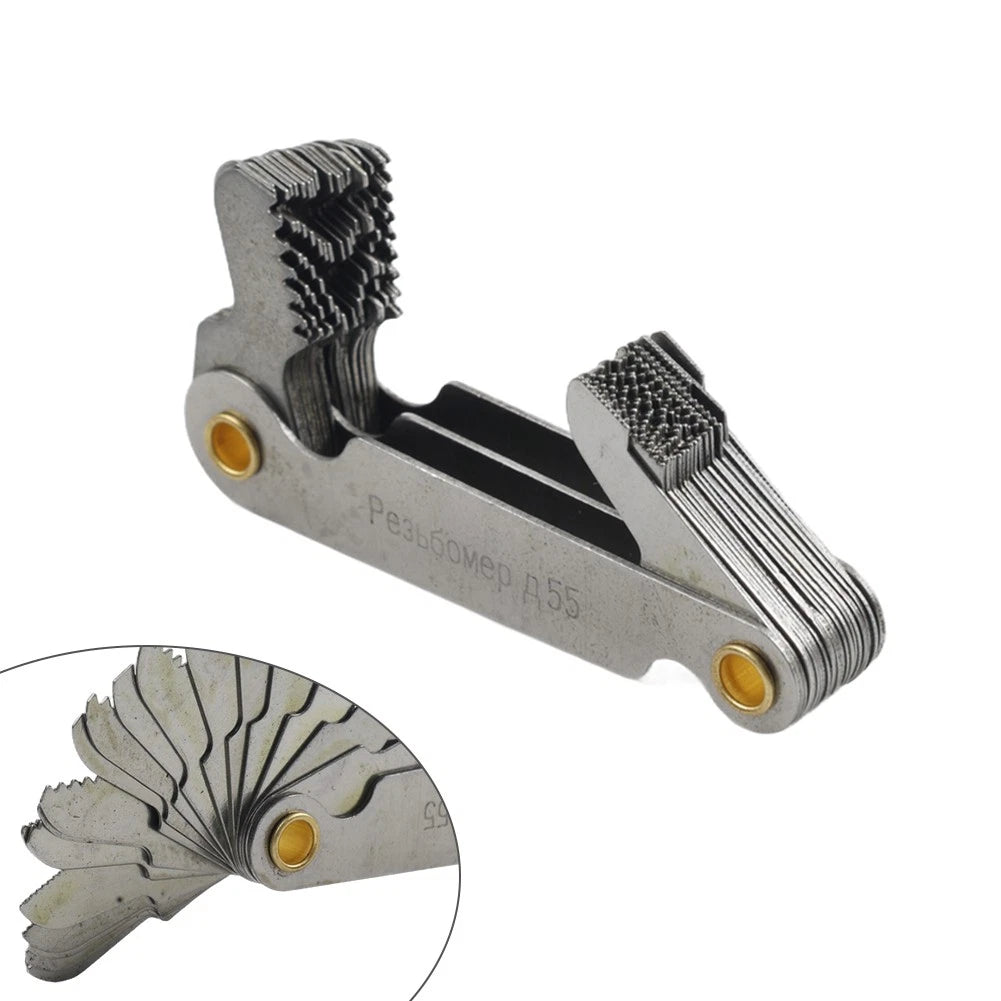 52pcs Pitch Cutting Gauge for Metric Inch Measurement