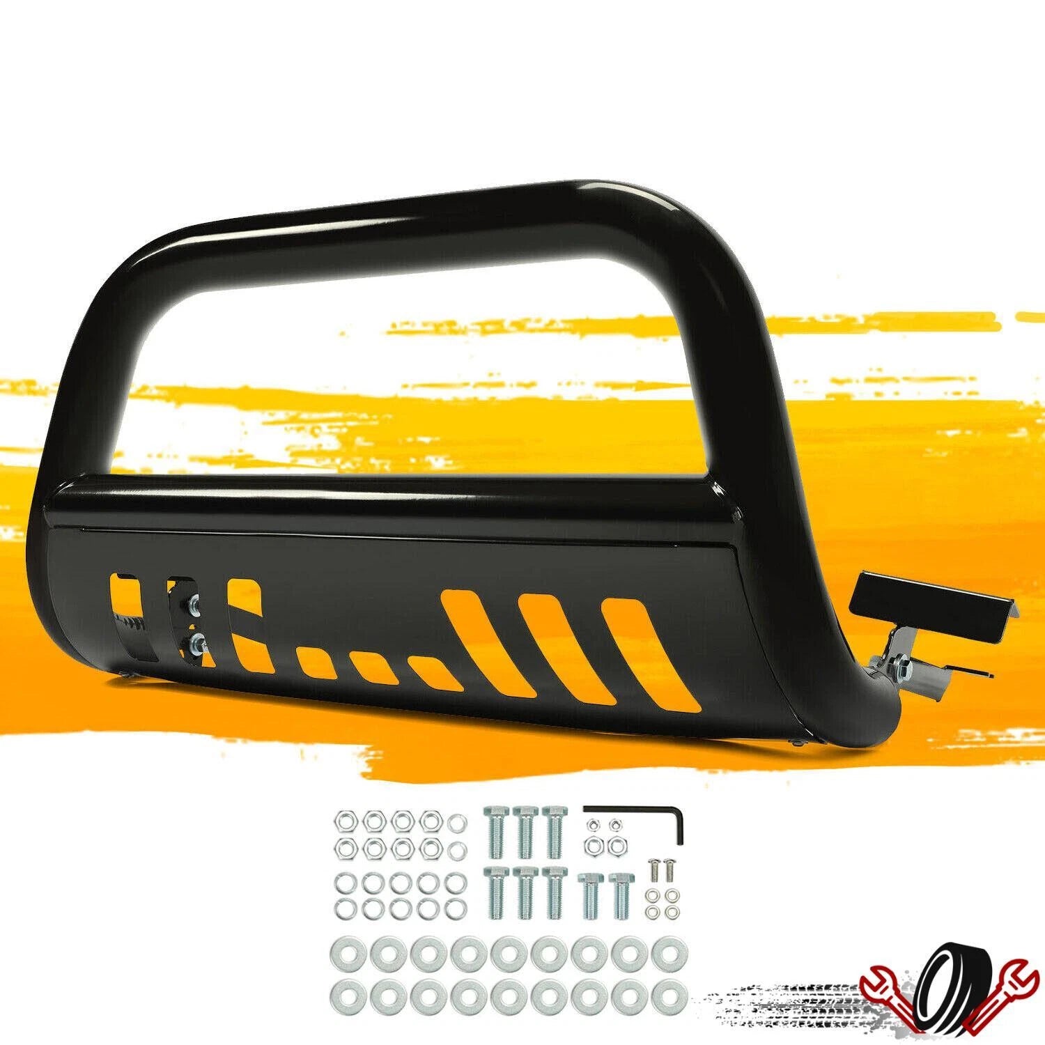 3" Bull Bar Push Front Bumper Grille Guard for Dodge Ram 1500 (2009–2023)