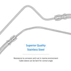 Trim Tilt Hydraulic Ram Cylinder Hose Kit for Mercruiser Alpha I & Bravo (32-864589)