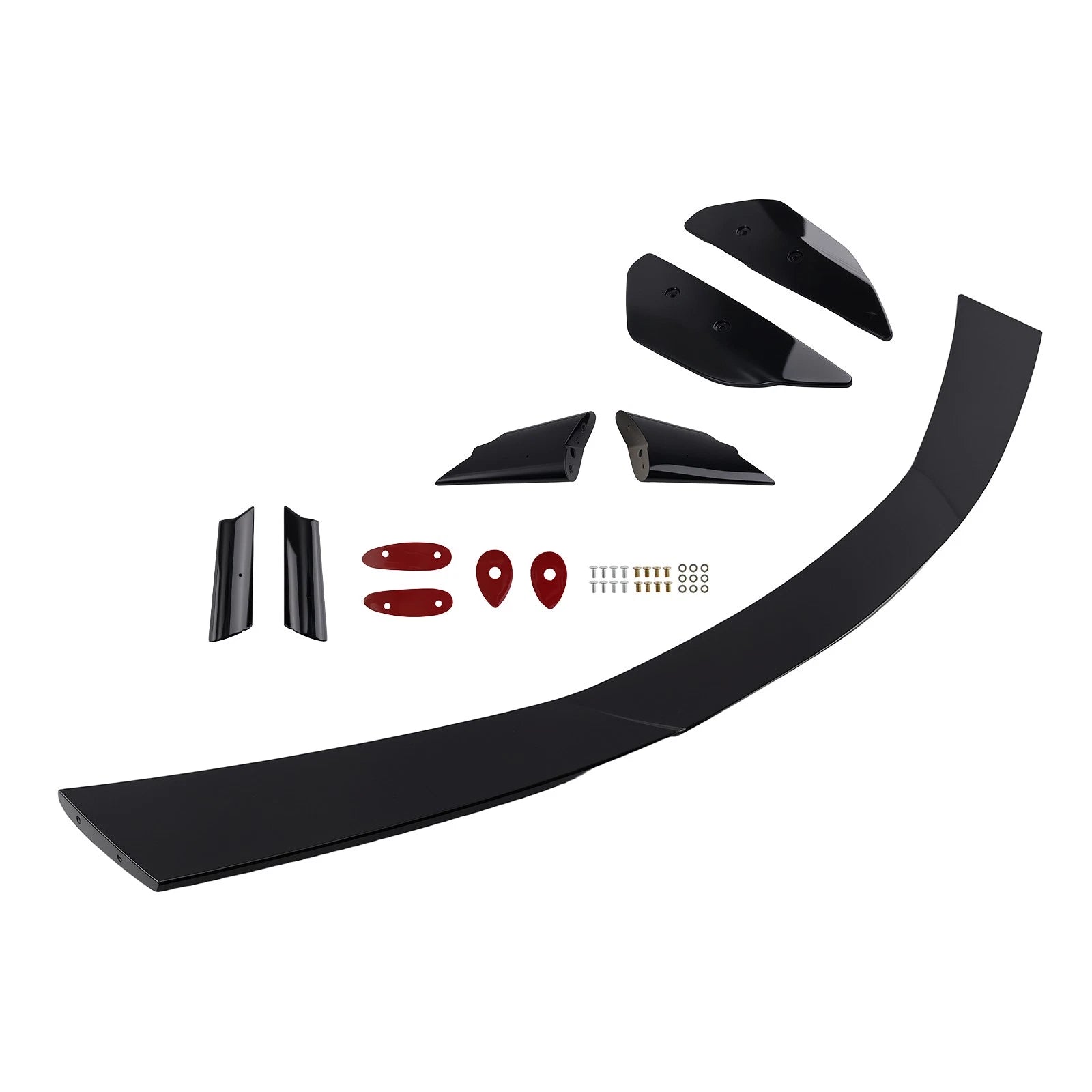 Black Trunk Wing Spoiler ABS for Chevrolet Corvette C8 2020-Present Easy Install