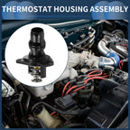 Engine Coolant Thermostat Housing Assembly for Honda Accord (2003–2007) No. 19301RAAA01