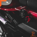 CNC Aluminium Black Side Frame Pair for Honda Monkey 125 Z125 (2018-2024)