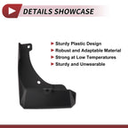 Set of 2 Mud Flaps Splash Guards for Toyota Frontlander Sport (2023–2024)