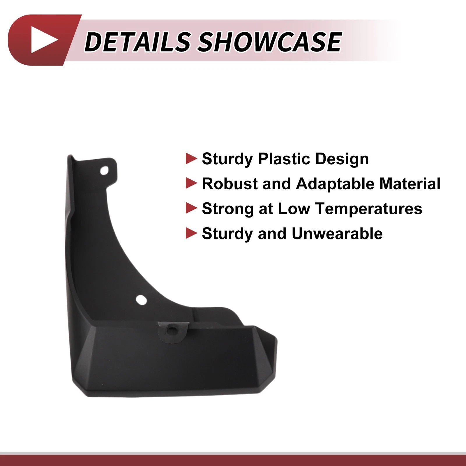 Set of 2 Mud Flaps Splash Guards for Toyota Frontlander Sport (2023–2024)