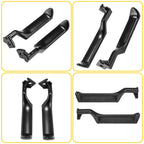 Pair of Black Metal Inside Door Handles for Ford F150 F250 F350 (1987–1996)