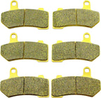 MC Brake Pads for Harley Road Glide Custom FLTR FLTRX FLTRXS FLTRU (2009–2023)