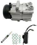 A C Compressor Kit Replacement for Ford E-450 Super Duty 6.0L (2010–2010)
