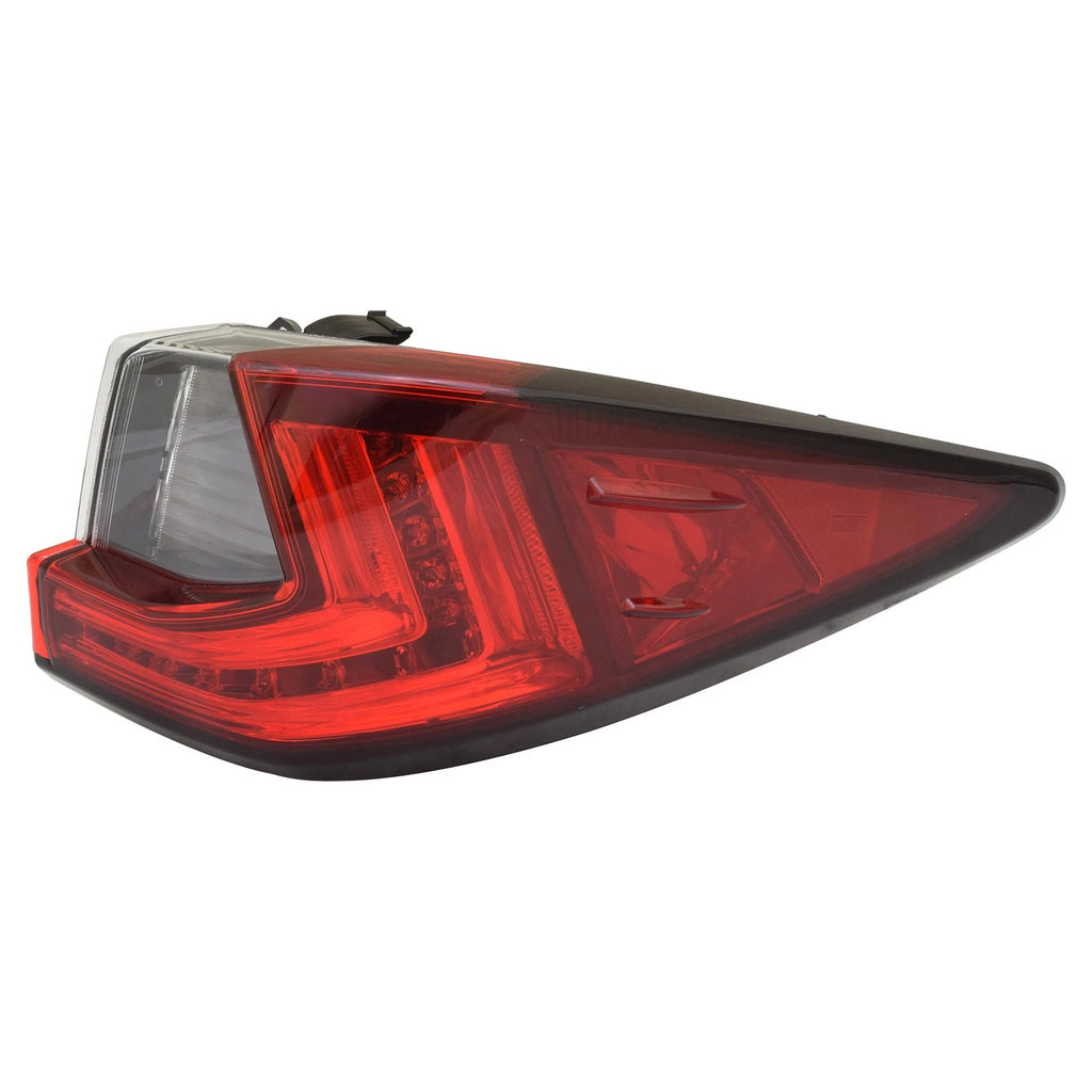 Replacement Passenger Side Outer Tail Light Assembly w/o LED Signal