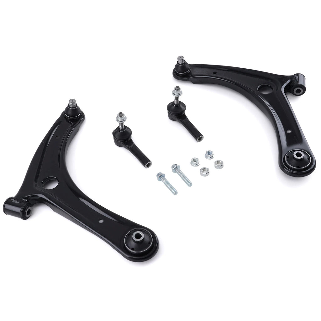 Front Lower Control Arms & Outer Tie Rods for Caliber Patriot Compass (2007–2017)