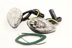 Clear Flush Mount LED Turn Signals for Honda CBR 600 F4i (2001–2007)