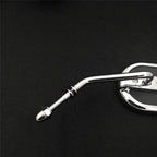 Chrome Teardrop Mirrors for Harley Sportster Low Glide FXRS FXRT Softail