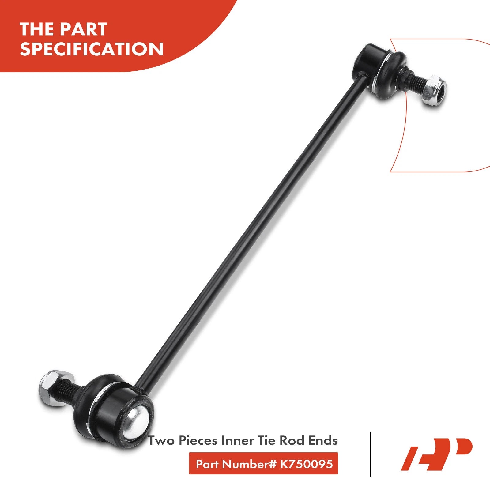 Set of 8 Front Lower Control Arm Sway Bar Links for Nissan Altima (2007–2013)
