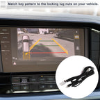 Rear View Camera Adapter Wire Harness Cable for Mazda 3 Sedan (2014–2018)
