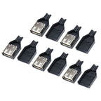 USB Female Socket Connector for Mobile Devices (USB 2.0, 5V)