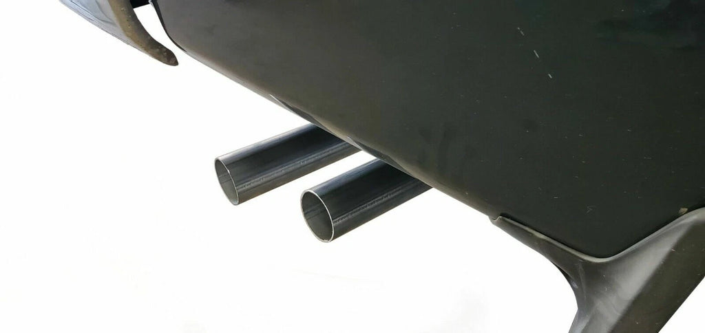 Dual Exhaust for Nissan Titan (2004-2006) 2.5" Side Exit Slash Tip