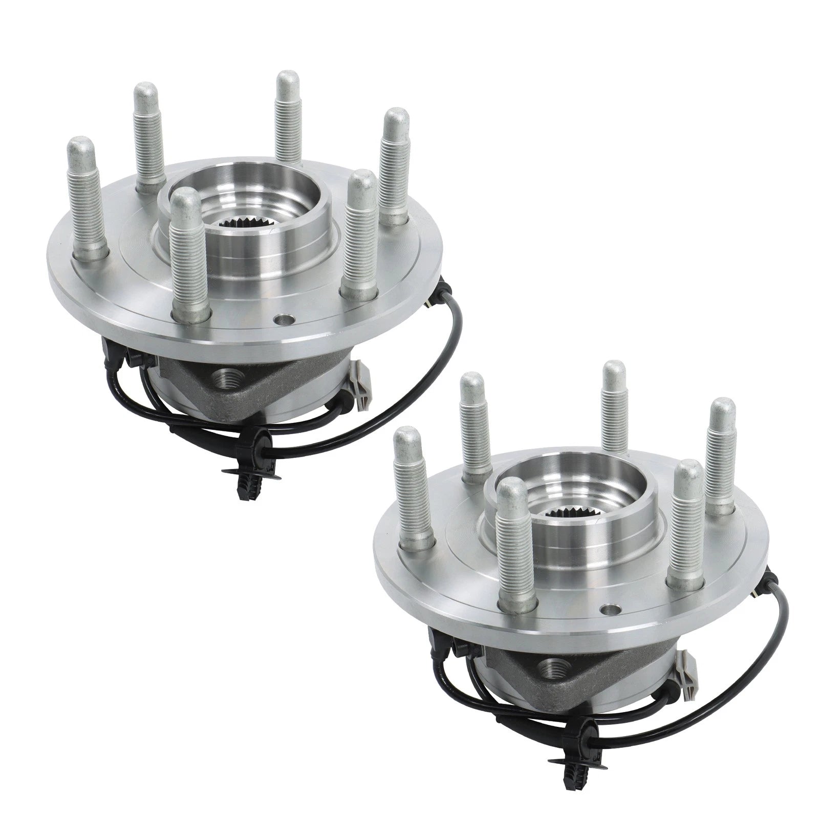 2X Front Wheel Bearing Hub for Chevrolet Suburban Tahoe (2015–2020) 4WD