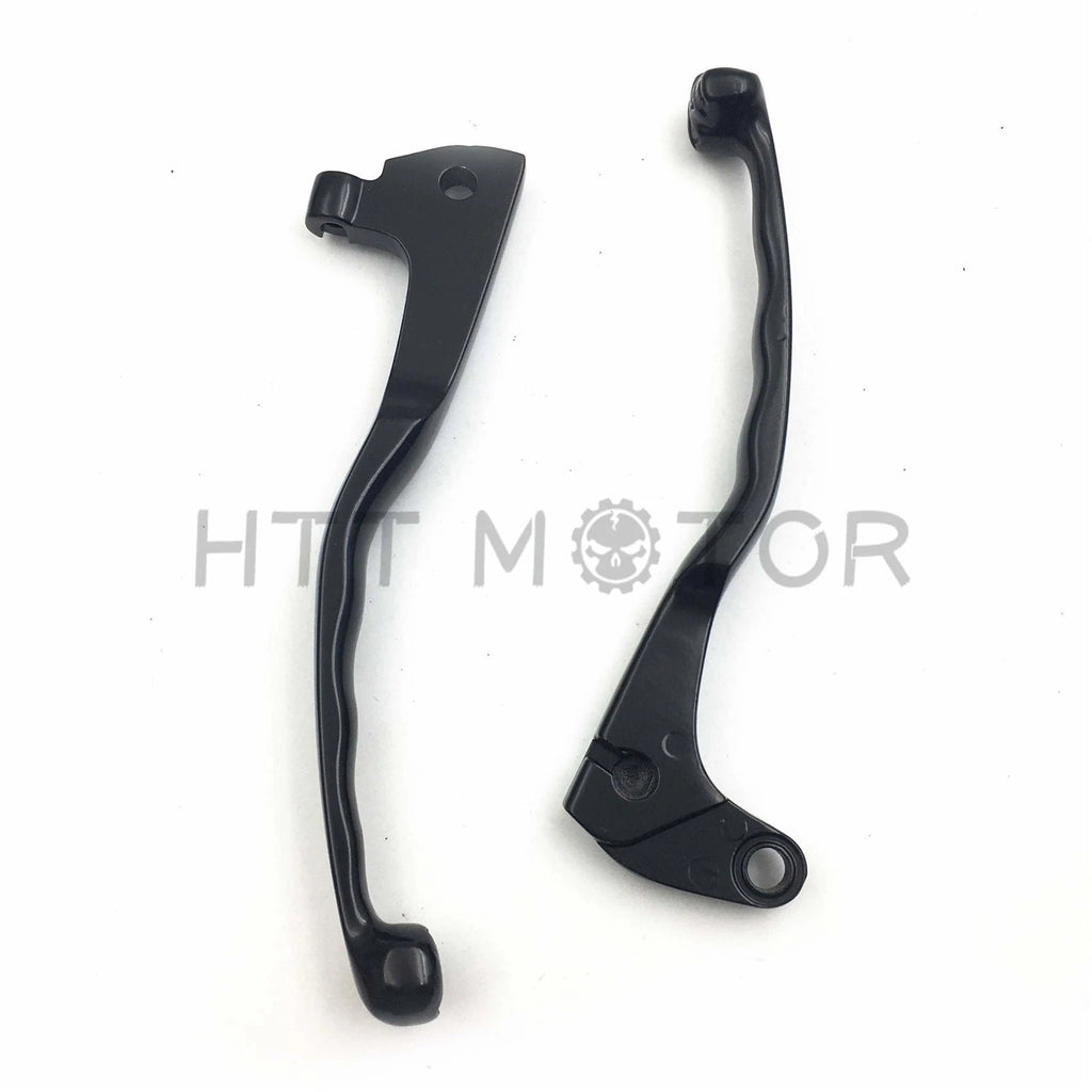 Black Skull Brake Clutch Levers for Yamaha Virago XV 250 535 700 750 1000 1100