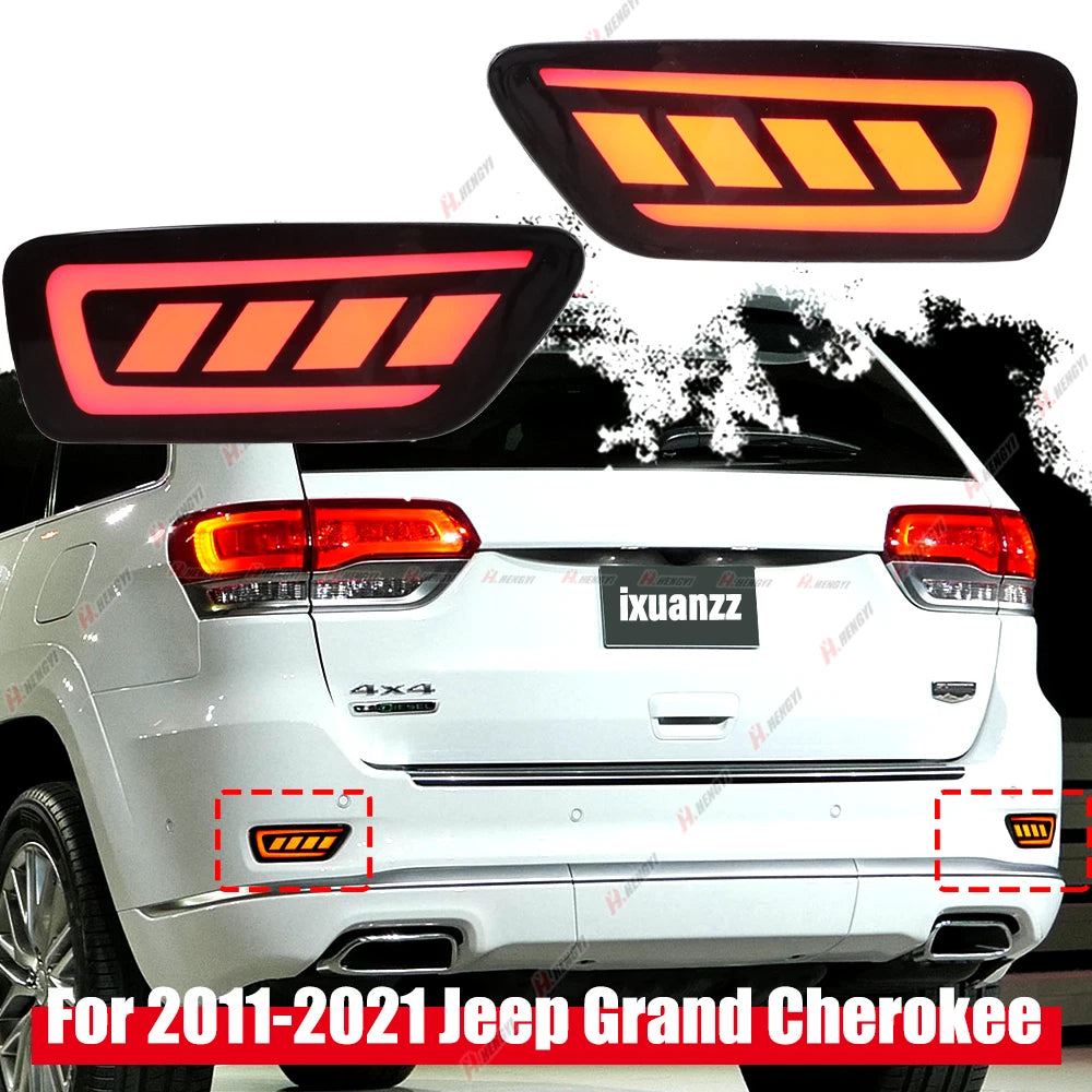 Smoke LED Rear Fog Light for Jeep Grand Cherokee (2011–2021)