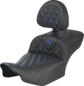 Saddlemen Roadsofa Extended Reach Seat w/ Backrest for Harley FLHX FLTRX (2023–2024)