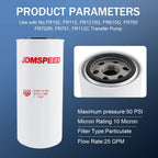 10 Micron Fuel Filter for Fill-Rite F1810PM0 (Year Range)