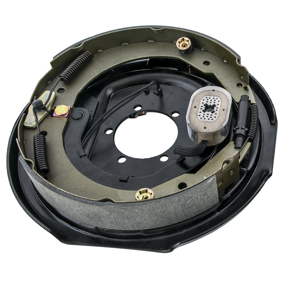 2 Pair Electric Trailer Brake Assembly for 7000 lbs Axle (Fits 12" x 2")