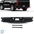 Rear Step Bumper Assembly with Park Sensors for Chevy Silverado 1500 GMC Sierra (2019–2023)