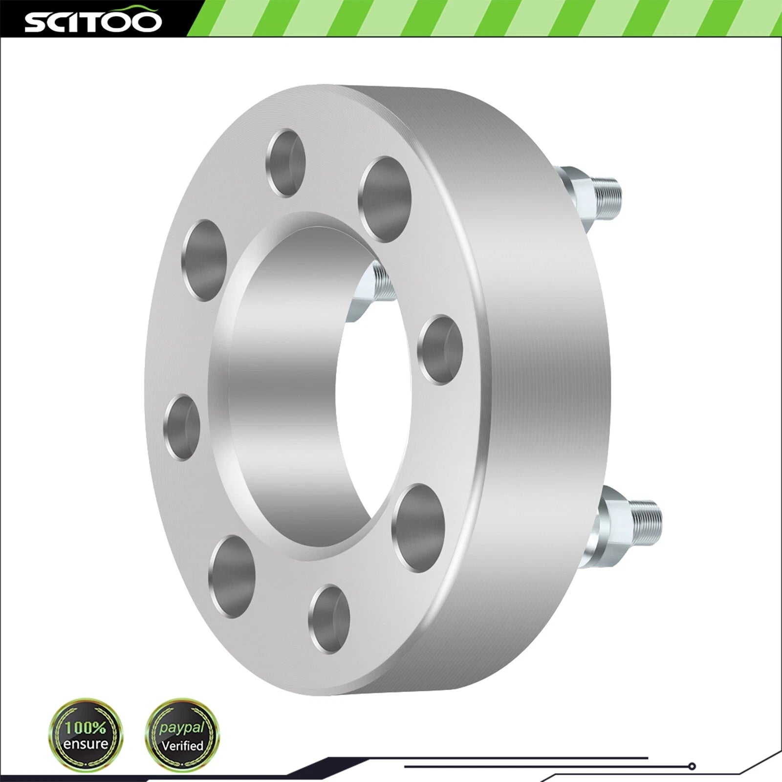 Set of 4 Wheel Spacers 4x4.5 1.5" 12x1.5 for Hyundai Accent Elantra Honda Accord