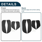 Set of 1 Car Door Leather Anti Kick Pad Sticker for BMW X3 (2011–2013)