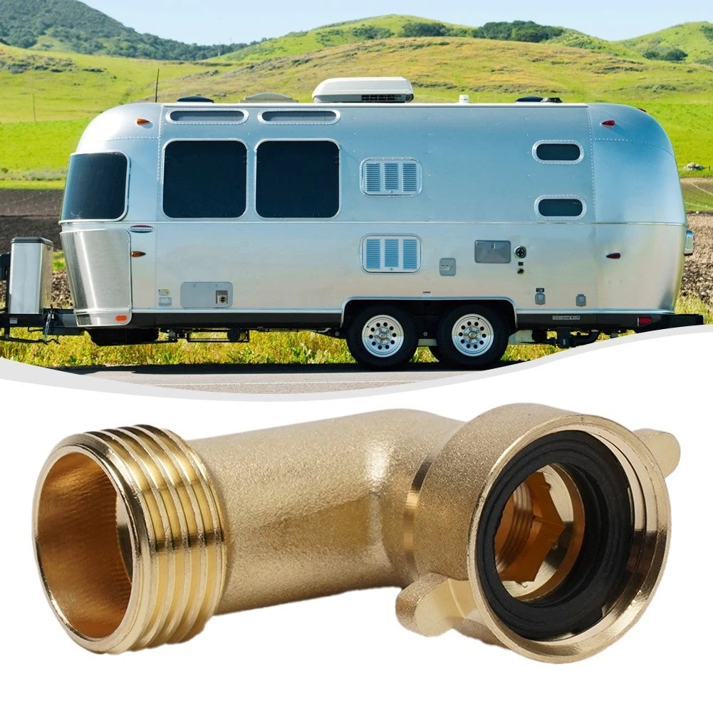 90 Degree Angle Water Pipe Joint for RV Water Intake Hose Fittings