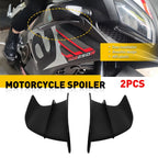 Winglet Air Deflector Kit for Universal Motorcycle (LH & RH) - Black Gloss