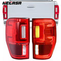 2X LED Tail Light Brake Lamp for Ford Ranger (2019–2023)