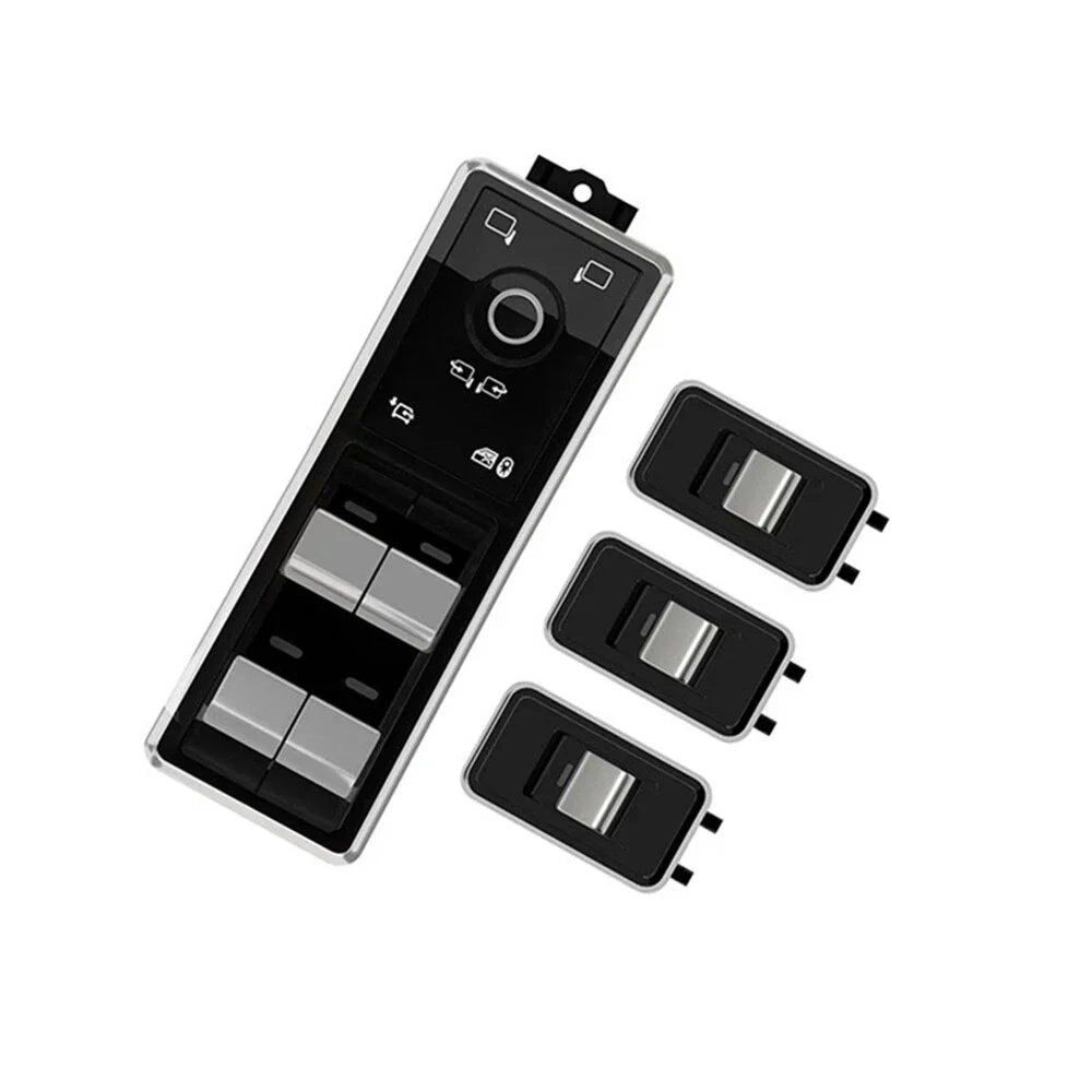 4Pcs Window Button Retrofit Kit for Land Rover Range Rover Discovery (2013-2023)