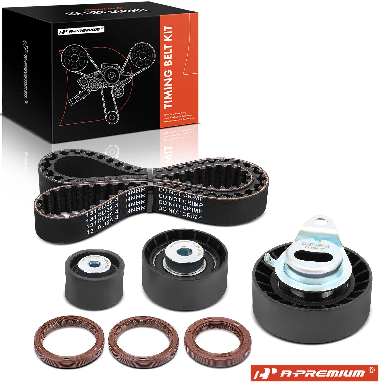 7X Timing Belt Kit for Ford Contour Mercury Mystique (1995–1997)