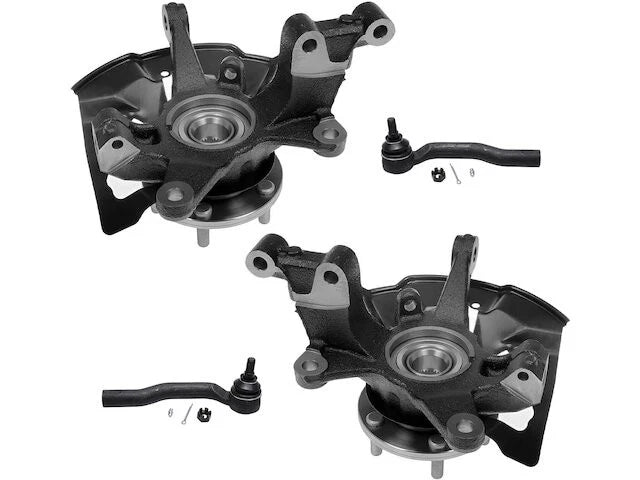 Front Steering Knuckle and Tie Rod Kit for Mazda CX-9 (2007–2015) TV722XW