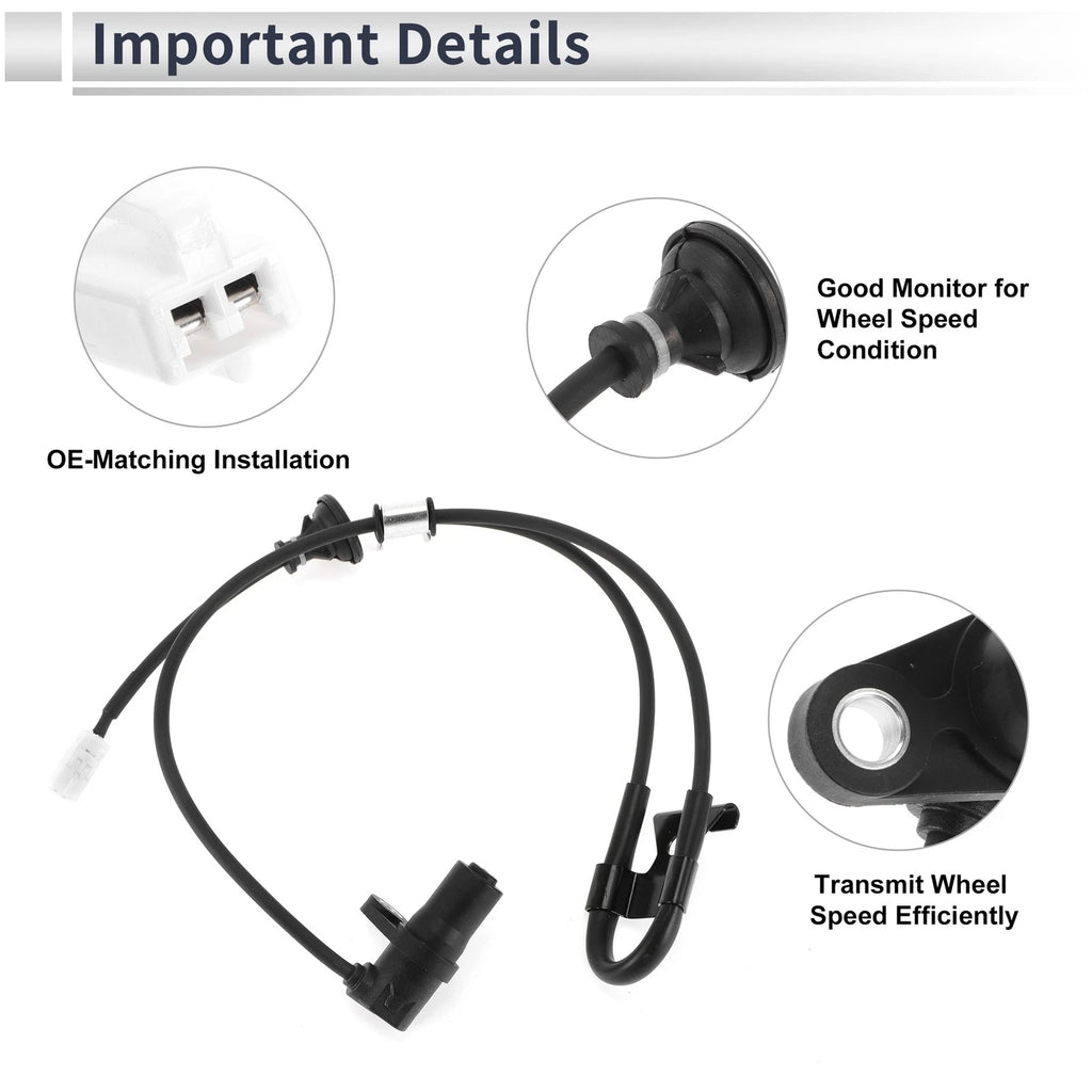 ABS Wheel Speed Sensor No. 8954648030 for Toyota Highlander (2004–2007)