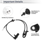 ABS Wheel Speed Sensor No. 8954648030 for Toyota Highlander (2004–2007)